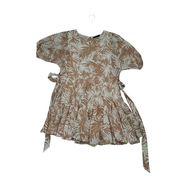 Aakaa mini dress sz S Palm Tree Mini Dress - Picture 7 of 11